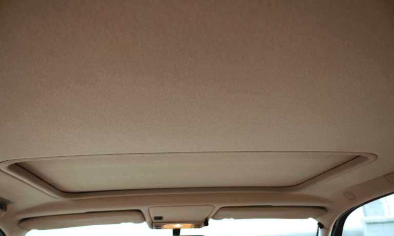 Water Stains from Car Headliner