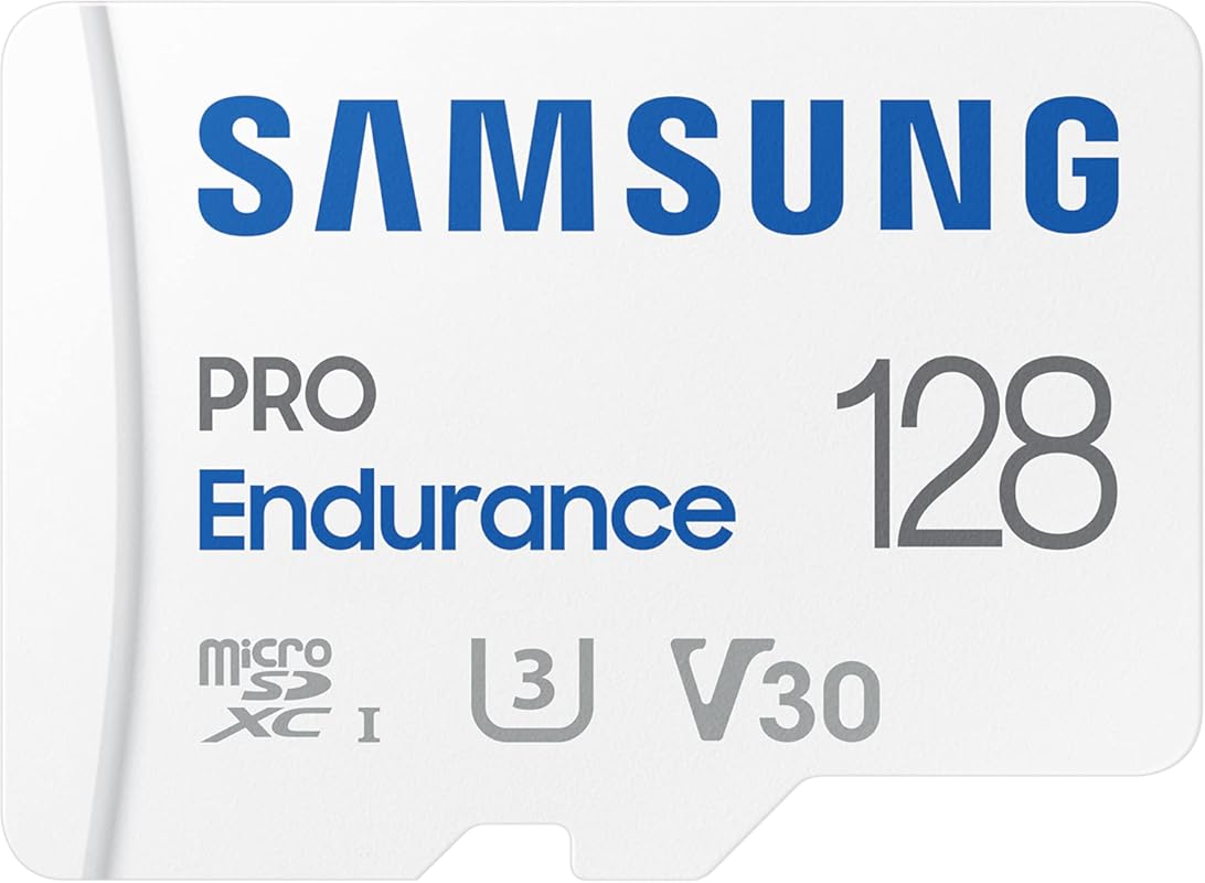 Samsung PRO Endurance 128GB MicroSDXC Memory Card with Adapter for Das