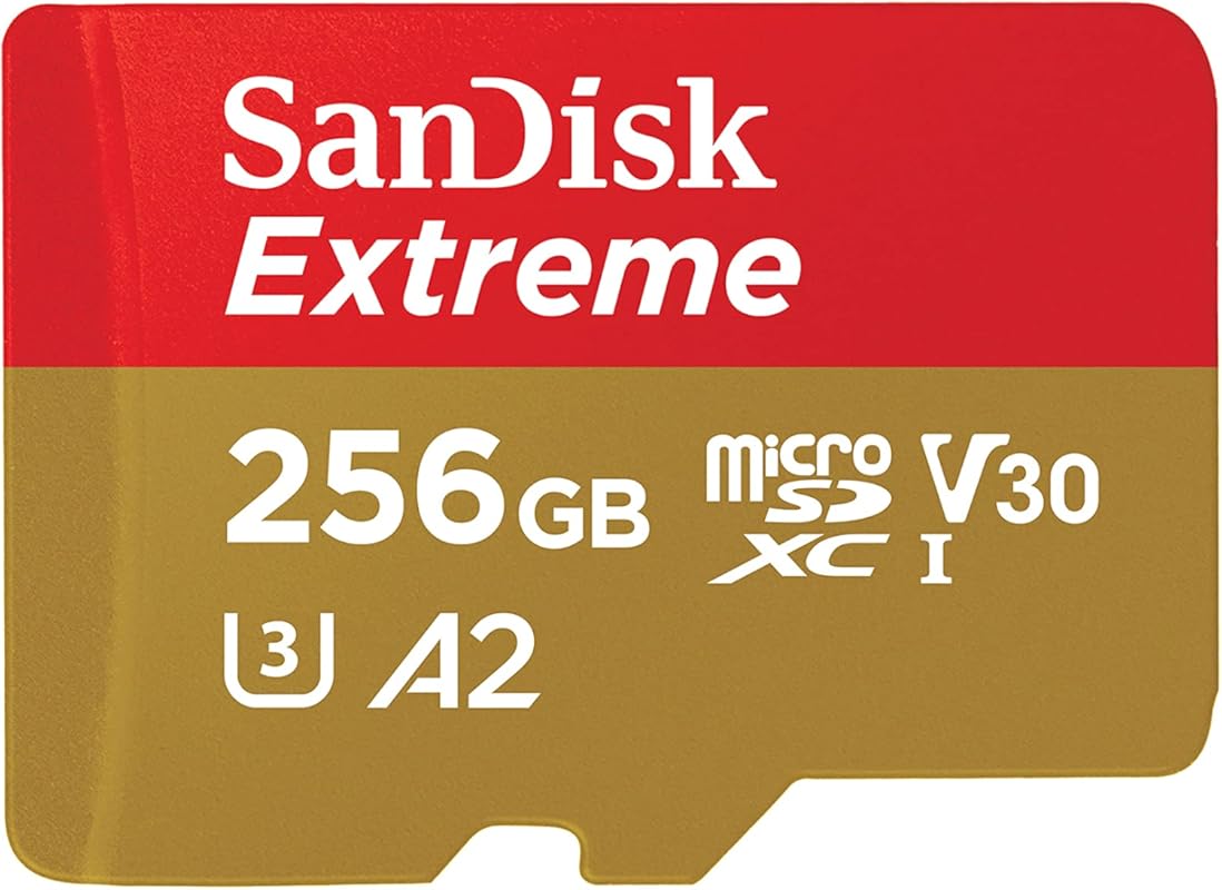 Gigastone 256GB Micro SD Card – TLC High Endurance Pro, 100MB/s Speed,