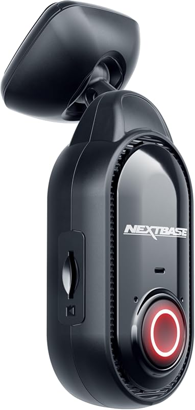Nextbase Piqo 1k Smart Dash Cam with App, Ultra-Wide HD View & Voice C