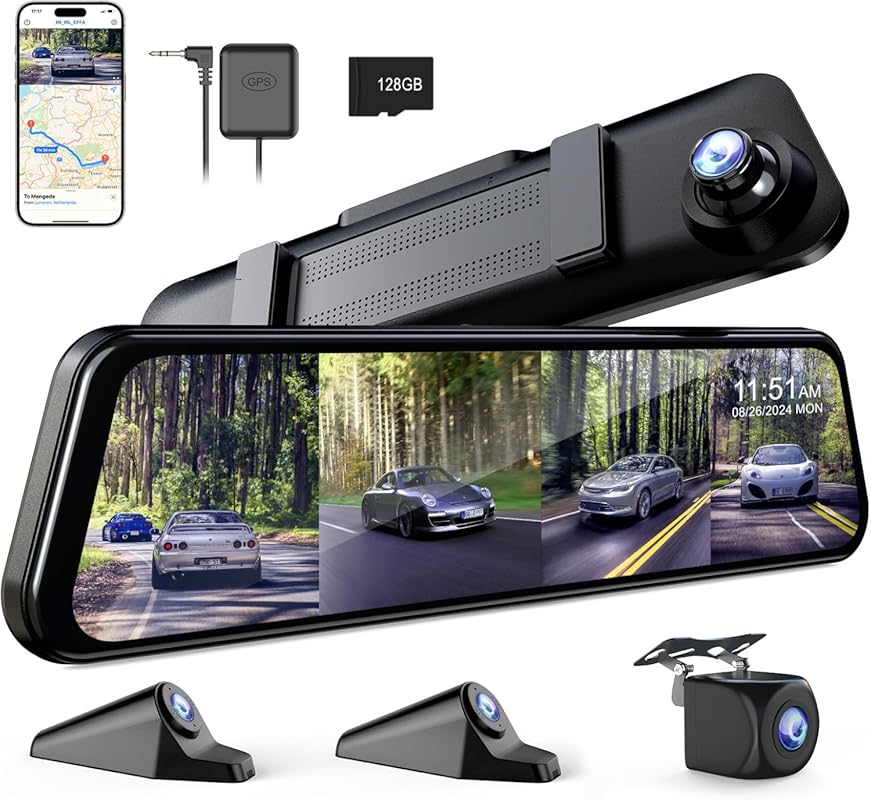 360° Mirror Dash Cam 12
