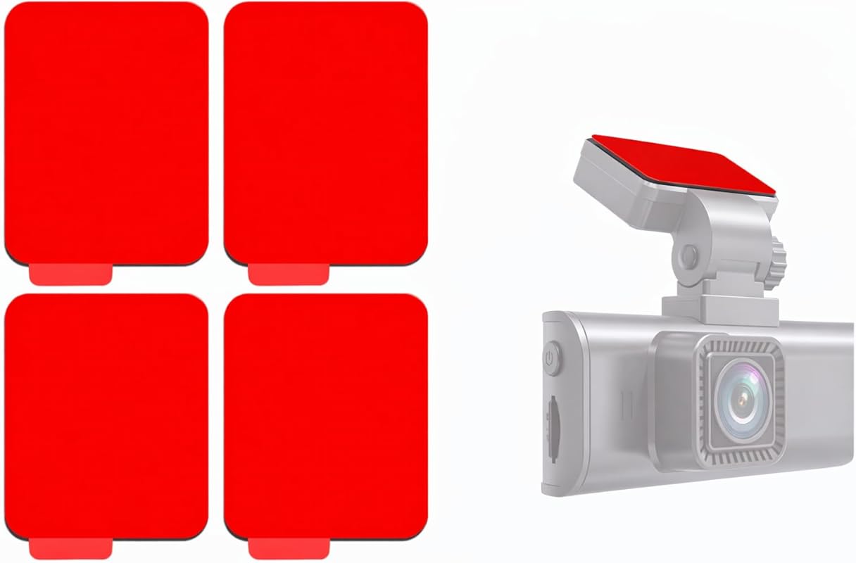 Heavy-Duty Heat-Resistant Adhesive Pads for REDTIGER Mounts, No Residu