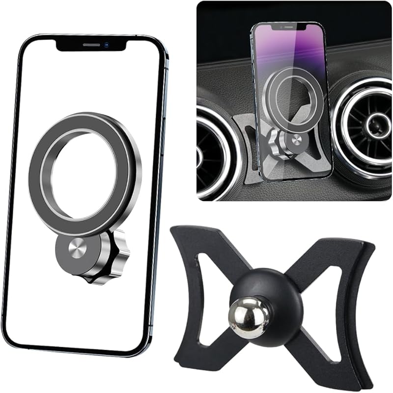 Magnetic Phone Mount for Audi A3 S3 RS3 2014-2020 with Strong Magnets 