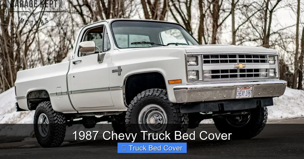 1987 Chevy Truck Bed Cover