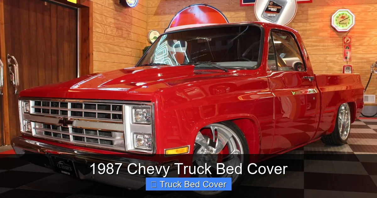 1987 Chevy Truck Bed Cover