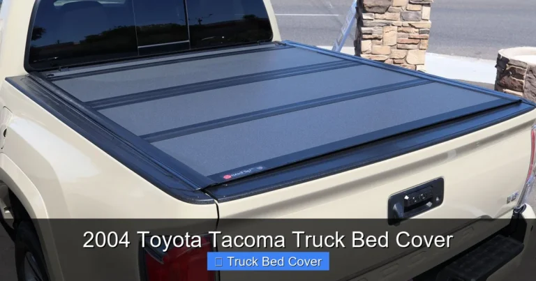 2004 Toyota Tacoma Truck Bed Cover