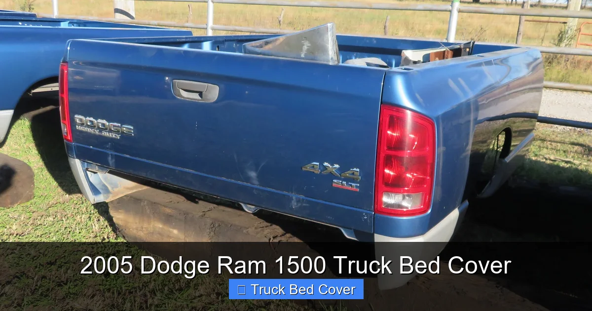 2005 Dodge Ram 1500 Truck Bed Cover