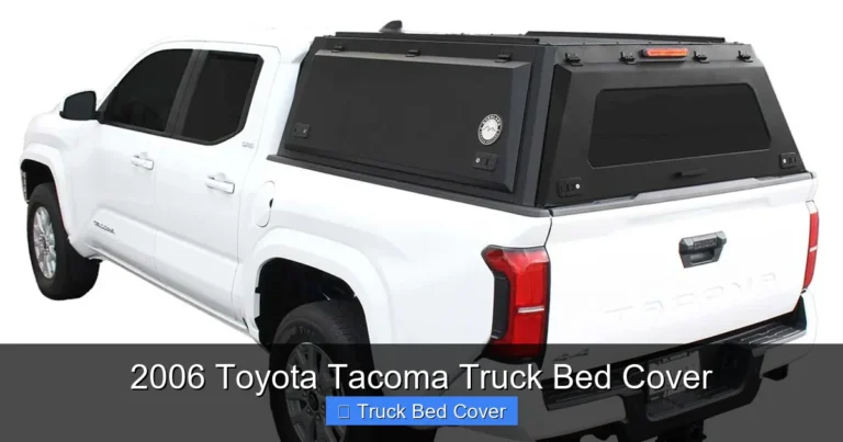 2006 Toyota Tacoma Truck Bed Cover
