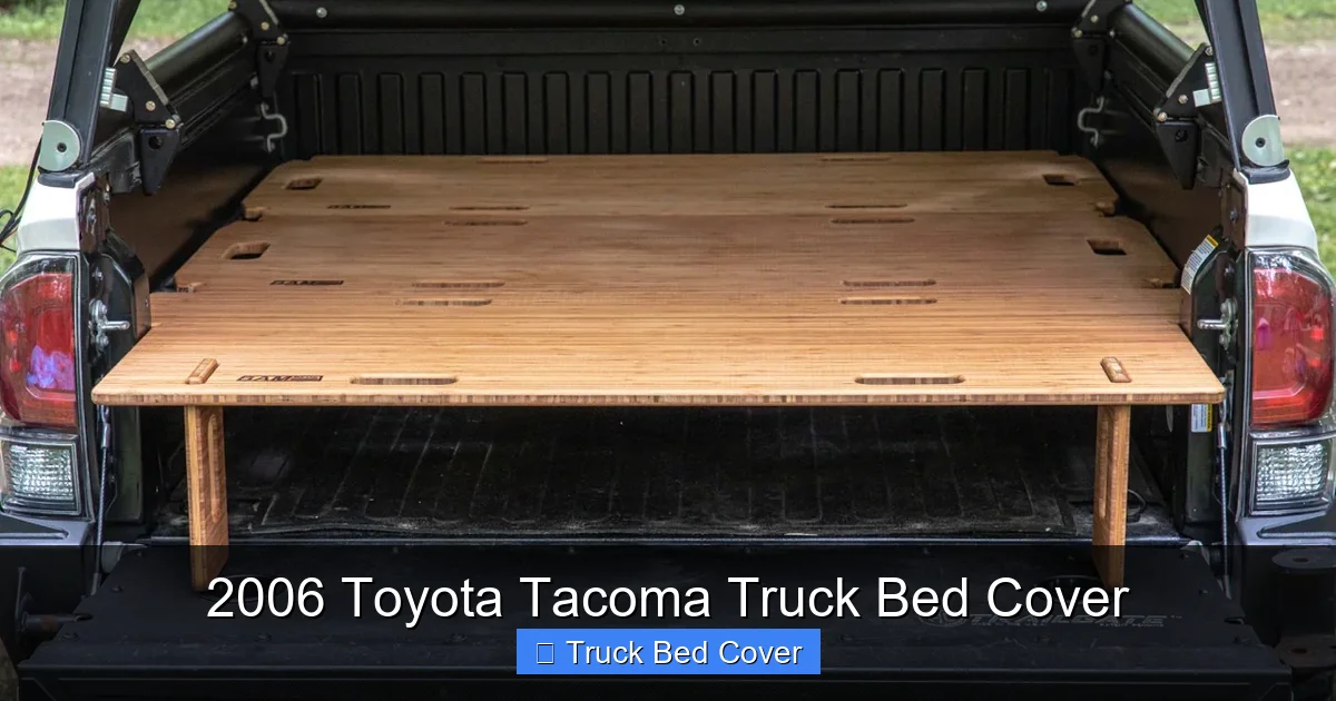 2006 Toyota Tacoma Truck Bed Cover