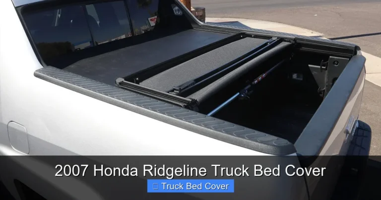 2007 Honda Ridgeline Truck Bed Cover
