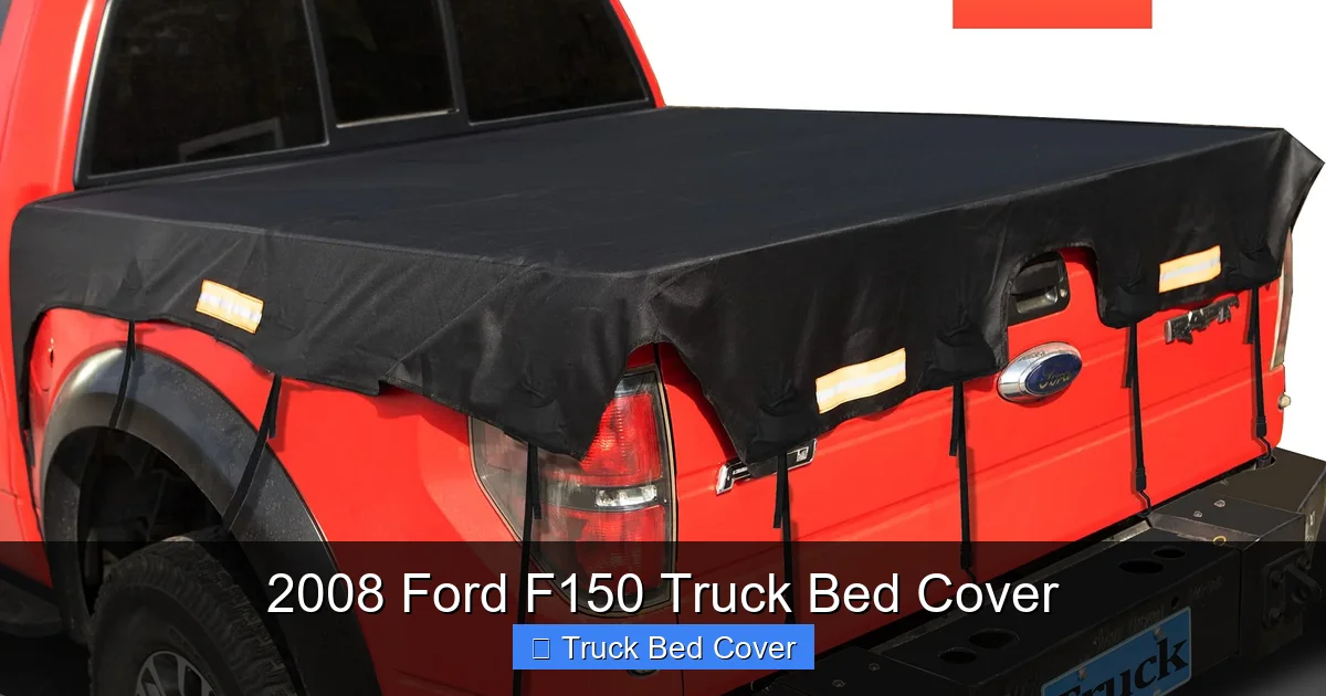 2008 Ford F150 Truck Bed Cover