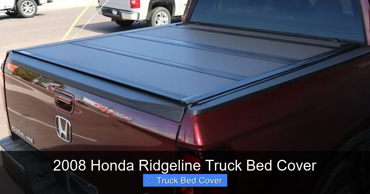 2008 Honda Ridgeline Truck Bed Cover