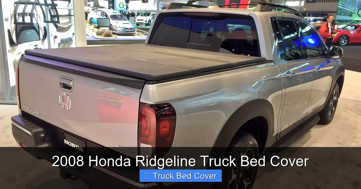 2008 Honda Ridgeline Truck Bed Cover