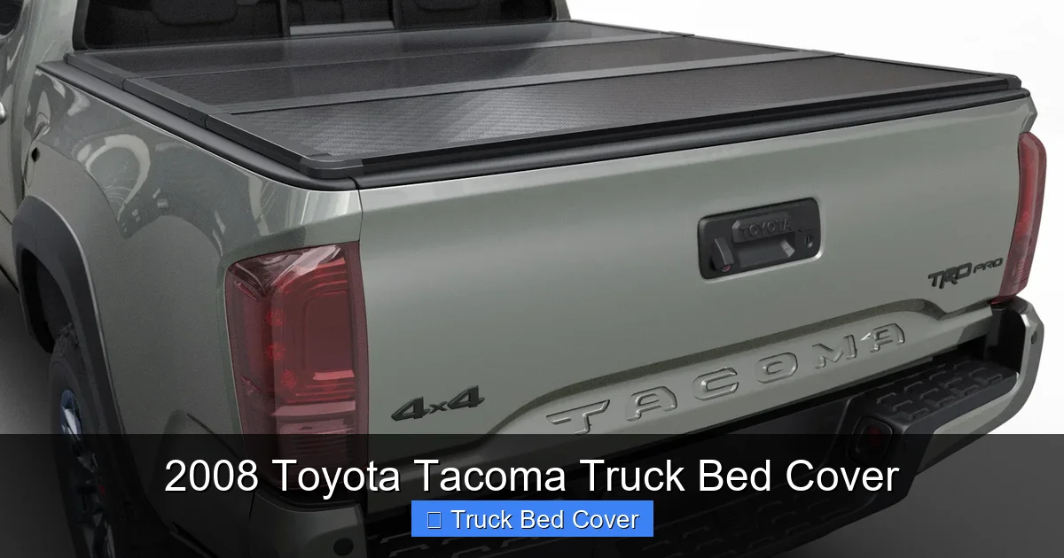 2008 Toyota Tacoma Truck Bed Cover