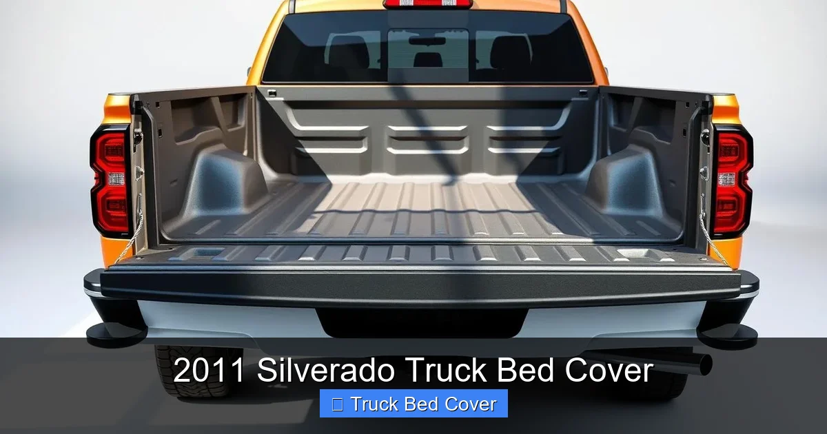 2011 Silverado Truck Bed Cover