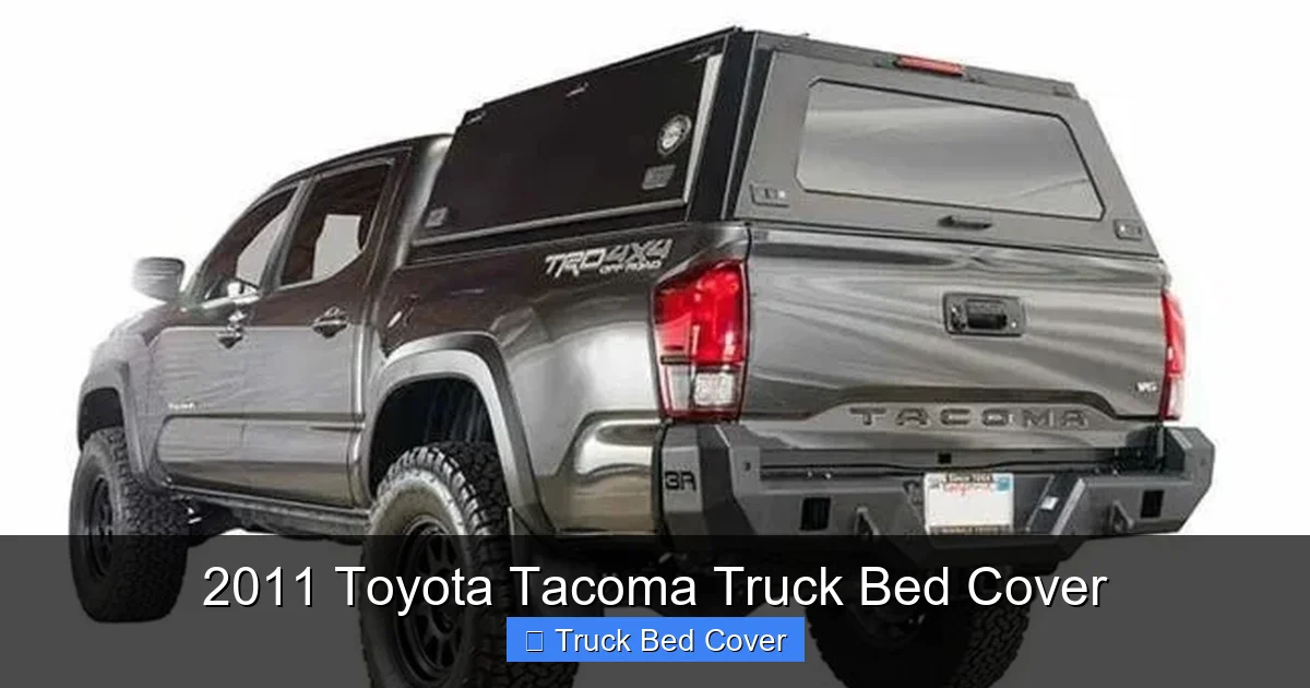 2011 Toyota Tacoma Truck Bed Cover