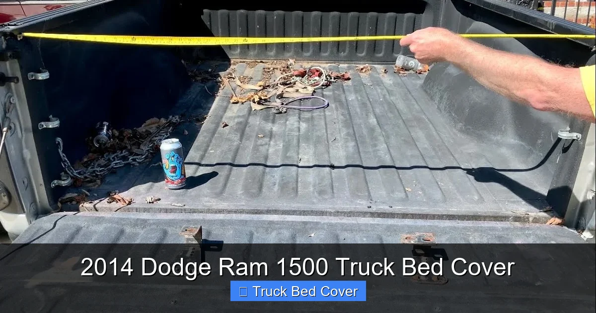 2014 Dodge Ram 1500 Truck Bed Cover