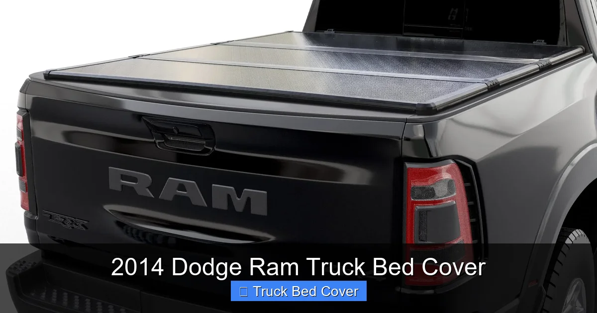 2014 Dodge Ram Truck Bed Cover