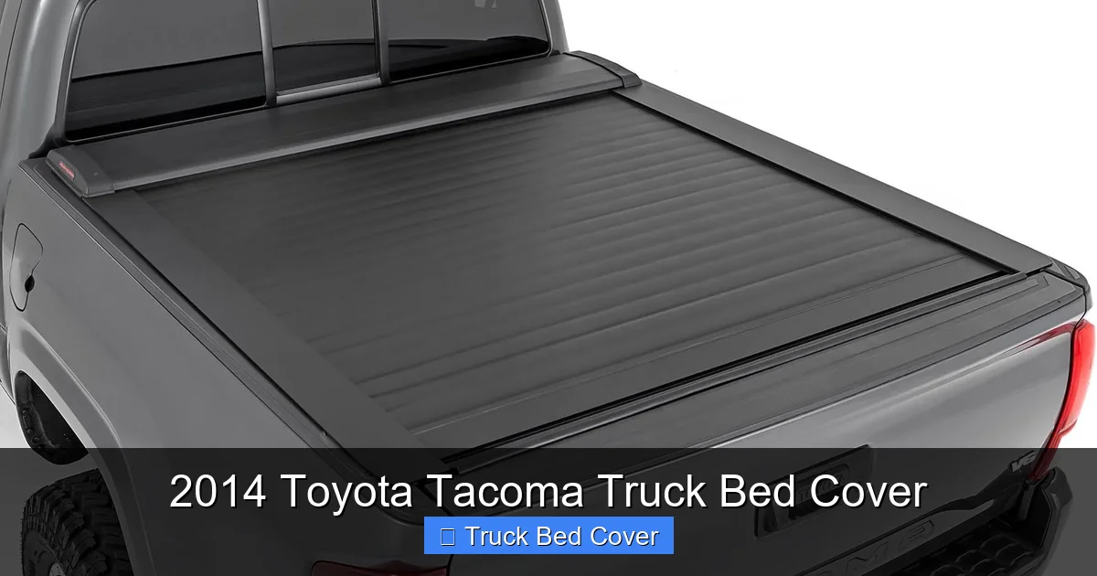 2014 Toyota Tacoma Truck Bed Cover