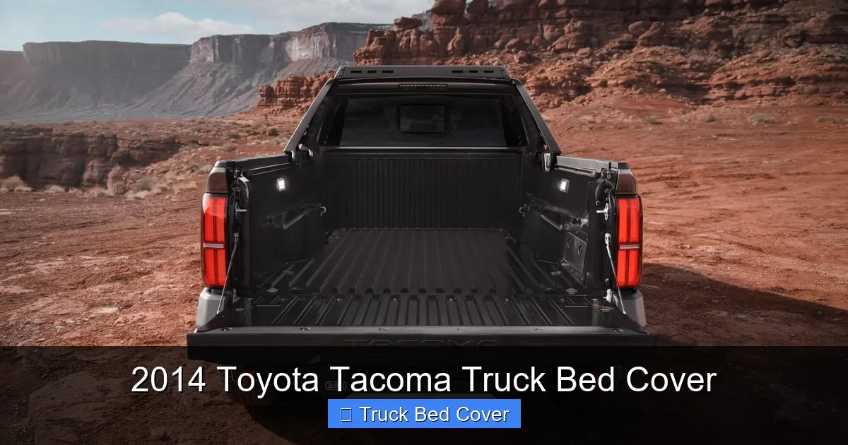 2014 Toyota Tacoma Truck Bed Cover
