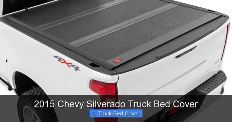 2015 Chevy Silverado Truck Bed Cover