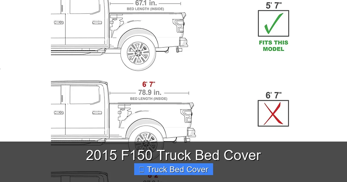 2015 F150 Truck Bed Cover