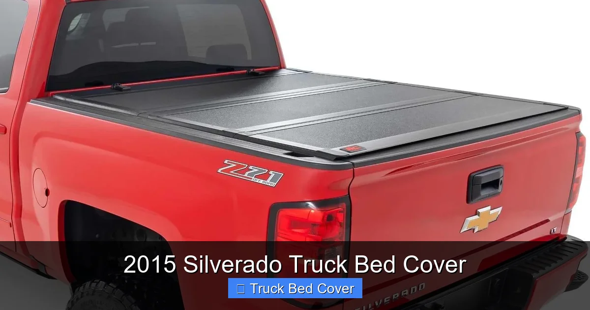 2015 Silverado Truck Bed Cover