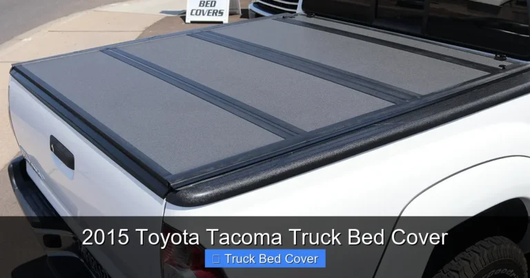 2015 Toyota Tacoma Truck Bed Cover