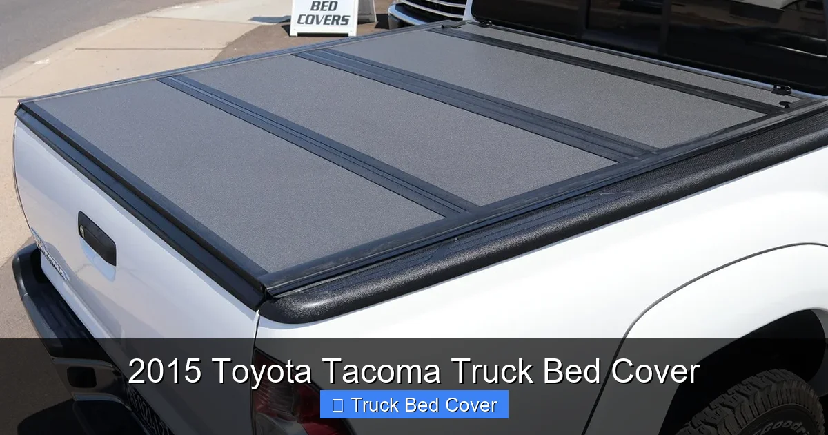 2015 Toyota Tacoma Truck Bed Cover