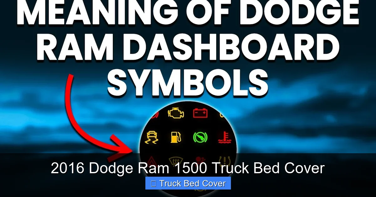 2016 Dodge Ram 1500 Truck Bed Cover