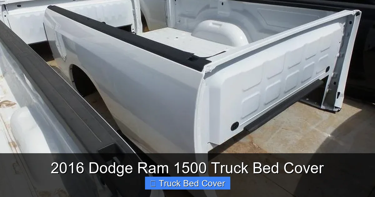 2016 Dodge Ram 1500 Truck Bed Cover