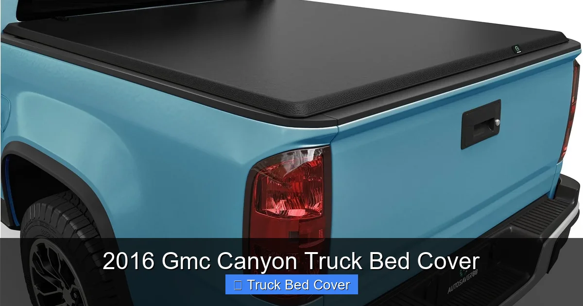 2016 Gmc Canyon Truck Bed Cover