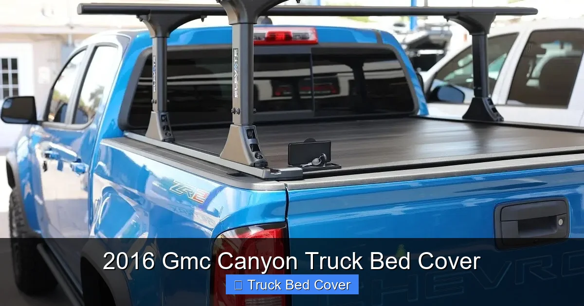 2016 Gmc Canyon Truck Bed Cover