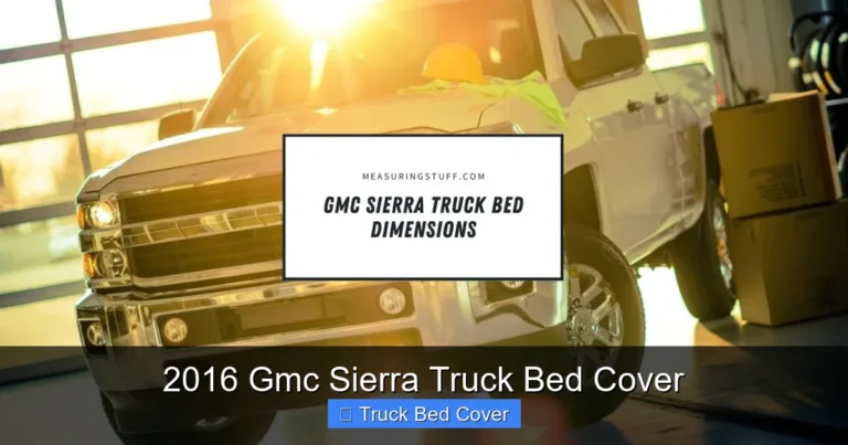 2016 Gmc Sierra Truck Bed Cover