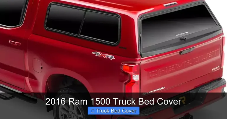2016 Ram 1500 Truck Bed Cover