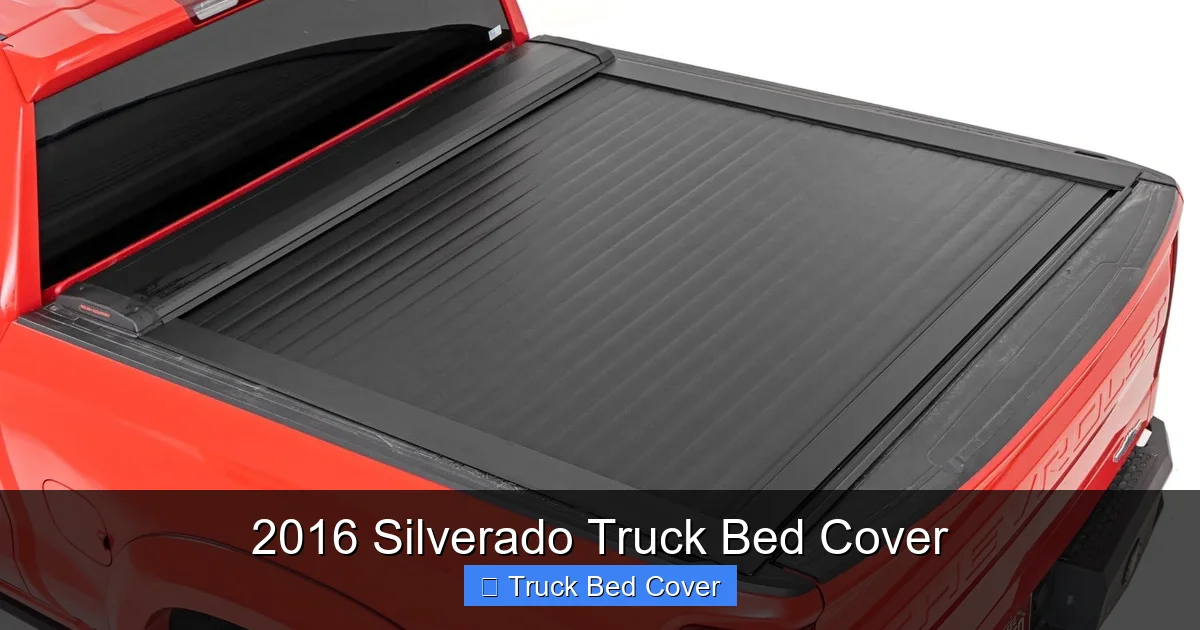 2016 Silverado Truck Bed Cover