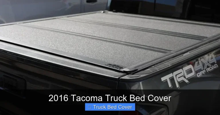 2016 Tacoma Truck Bed Cover