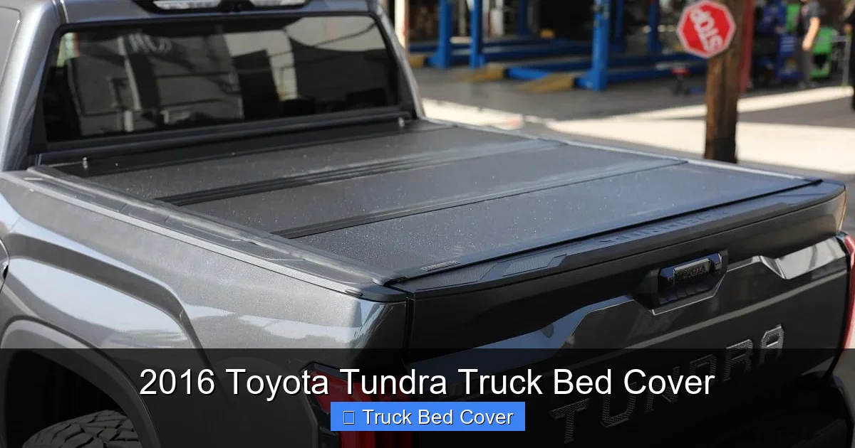 2016 Toyota Tundra Truck Bed Cover