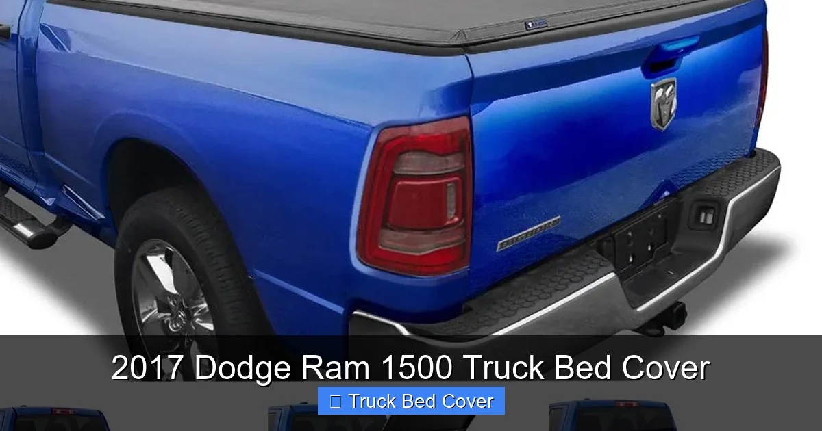 2017 Dodge Ram 1500 Truck Bed Cover
