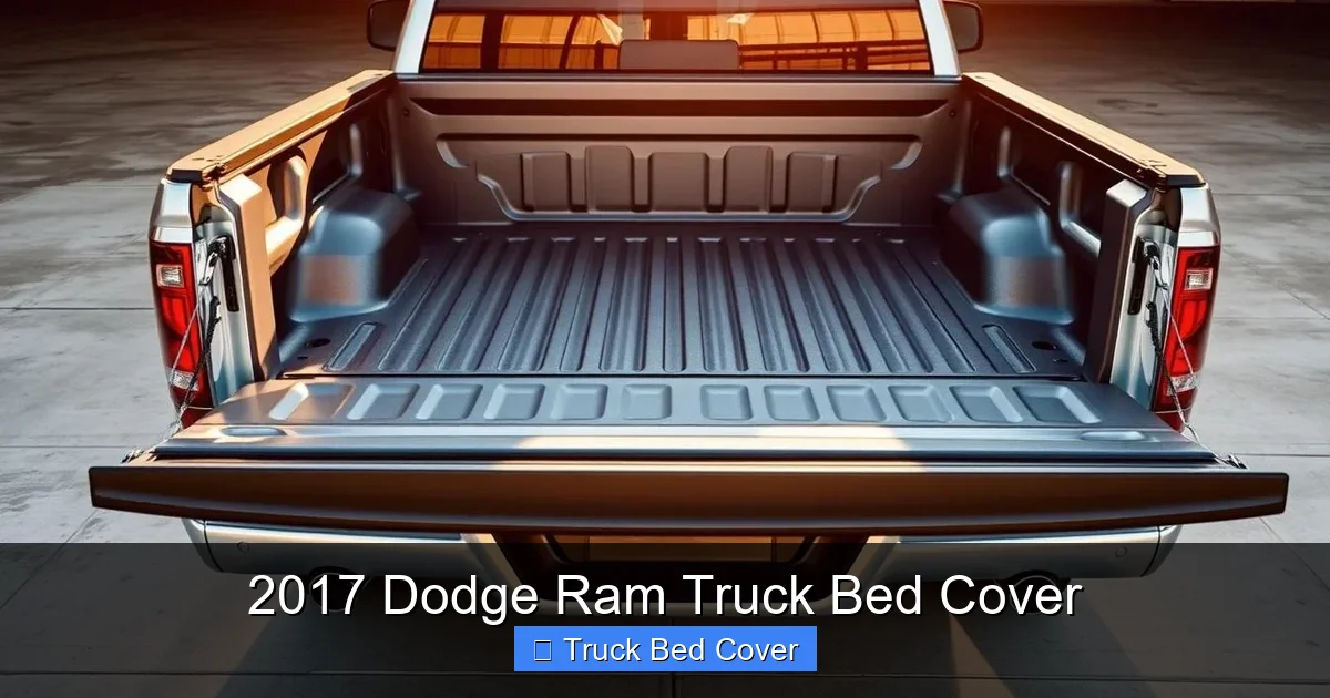2017 Dodge Ram Truck Bed Cover