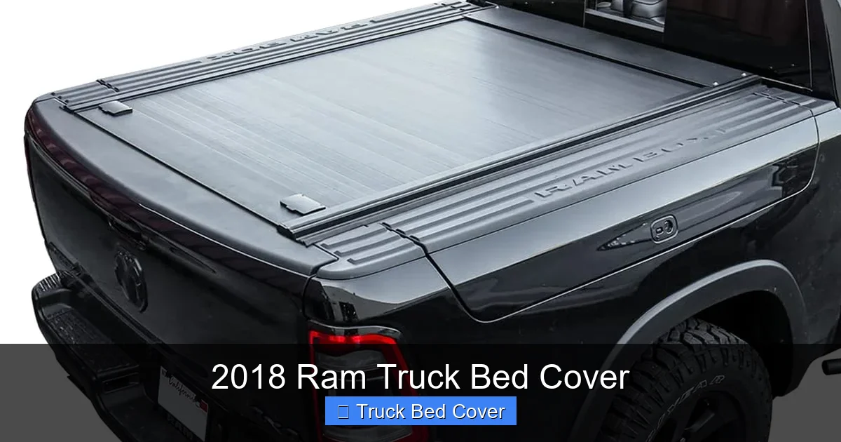 2018 Ram Truck Bed Cover