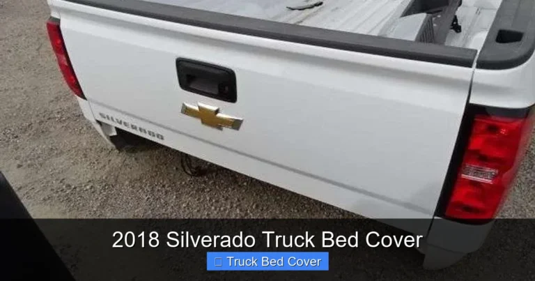 2018 Silverado Truck Bed Cover