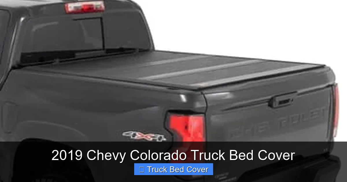 2019 Chevy Colorado Truck Bed Cover