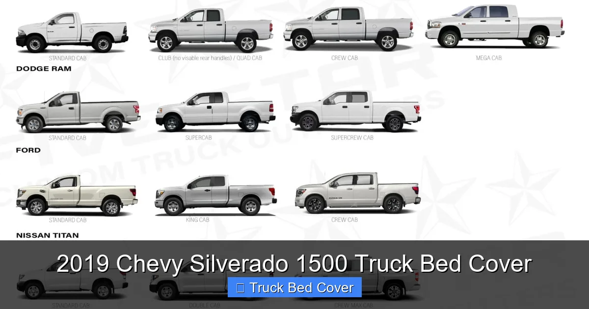 2019 Chevy Silverado 1500 Truck Bed Cover