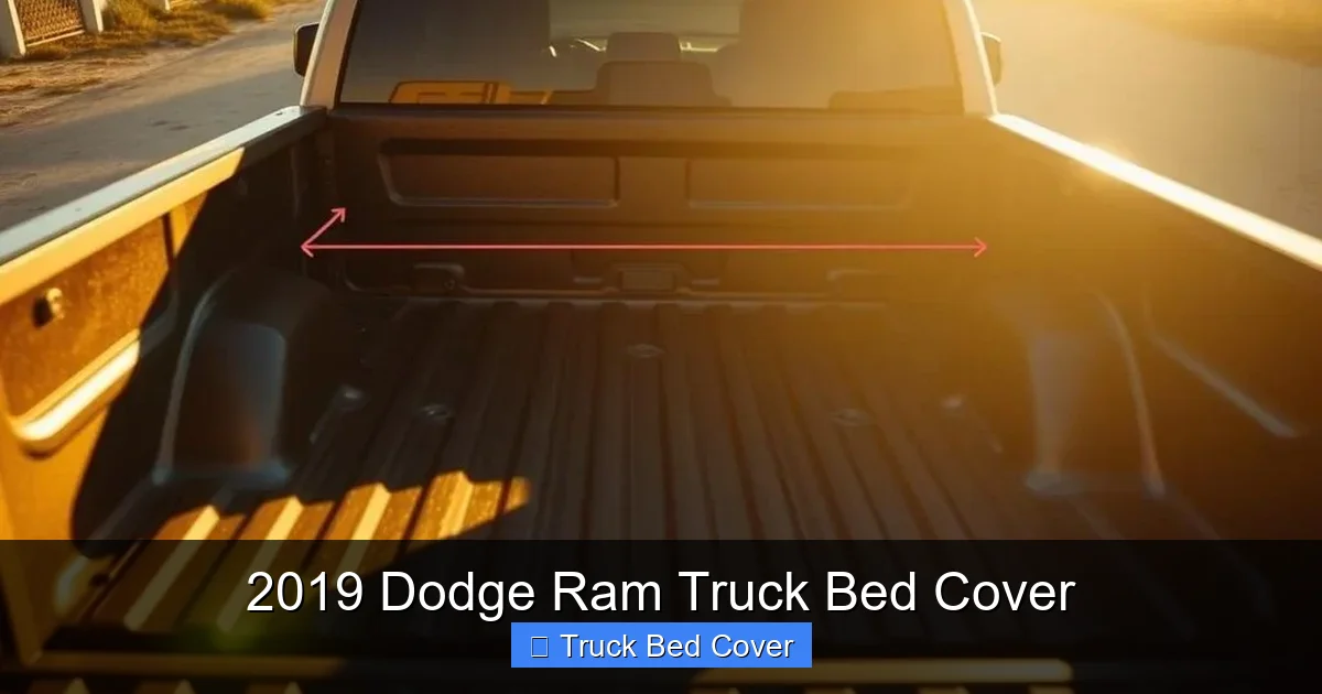 2019 Dodge Ram Truck Bed Cover