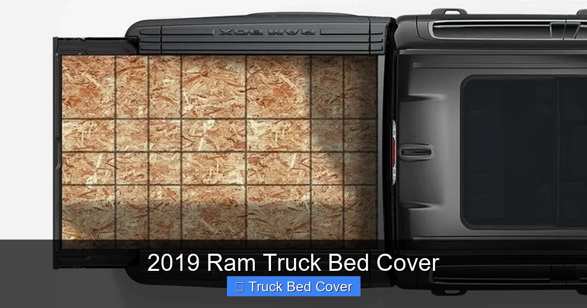 2019 Ram Truck Bed Cover