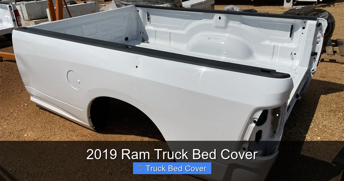 2019 Ram Truck Bed Cover