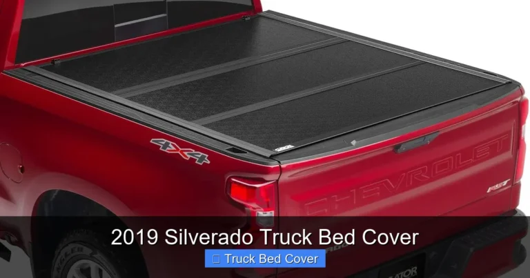 2019 Silverado Truck Bed Cover