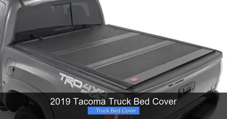 2019 Tacoma Truck Bed Cover