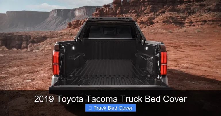 2019 Toyota Tacoma Truck Bed Cover